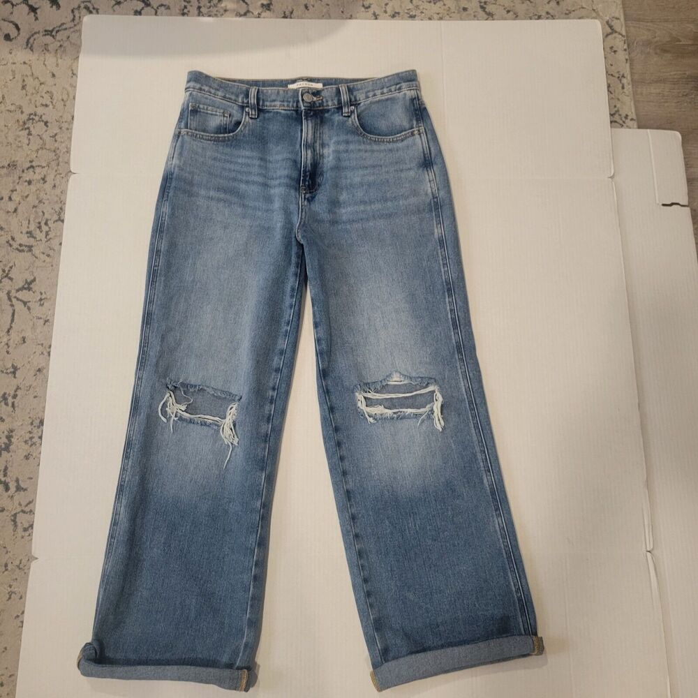 Pac Sun ladies "baggy jean" sz. 28. Retro, grunge funky distressed hipster